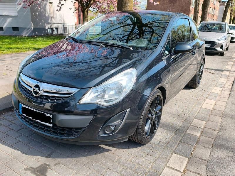 Gebraucht Opel Corsa Edition 87 PS (63 kW) 2012 Schwarz Kleinwagen