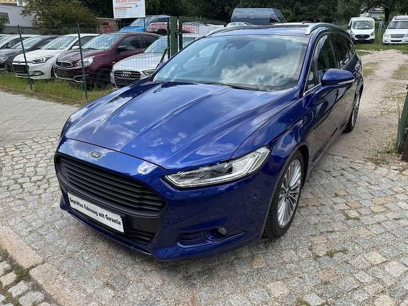 Blau Gebraucht 2015 Ford Mondeo Titanium Kombi | 13.999 € (Fairer Preis) - Bild 1/4