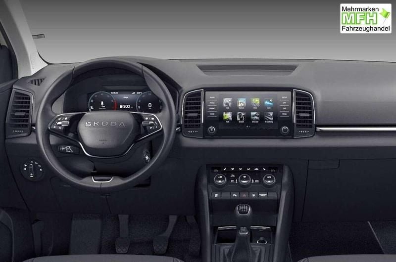 Neu Skoda Karoq Selection 150 PS (110 kW) 2026 Brillantsilber metallic SUV