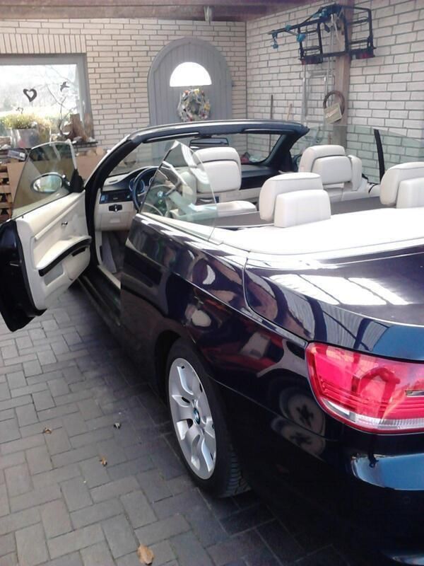 Blau Gebraucht 2009 BMW 320 Cabriolet Cabrio | 7.820 € (Guter Preis) - Bild 1/4