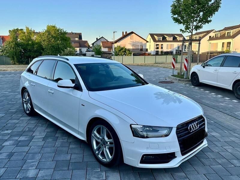 Weiß Gebraucht 2013 Audi A4 S-Line Kombi | 14.900 € (Fairer Preis) - Bild 1/4
