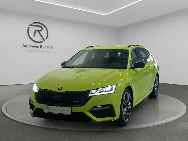 Gebraucht Skoda Octavia RS 200 PS (147 kW) 2022 Mamba grün Kombi