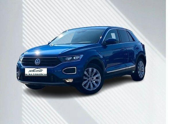 Blau Gebraucht 2020 VW T-Roc Sportline SUV | 27.595 € (Fairer Preis) - Bild 1/4
