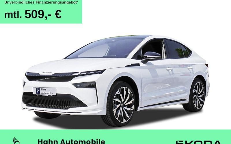 Graphitegrau metallic Neu 2025 Skoda Enyaq iV SportLine SUV | 57.580 € (Teuer) - Bild 1/4