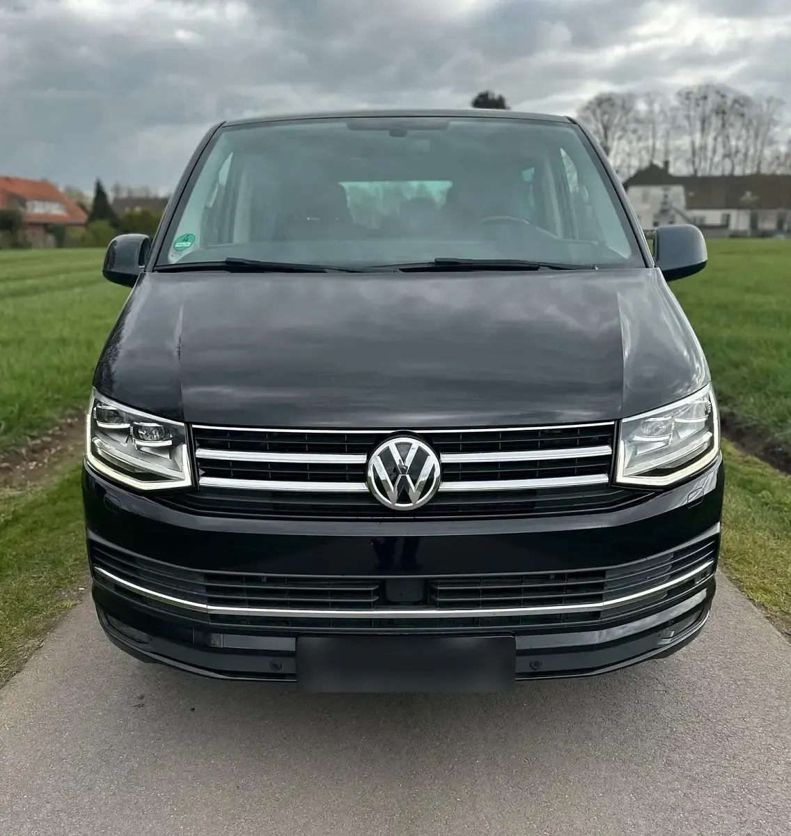 Usata VW T6 Highline 2015 Nero Furgone
