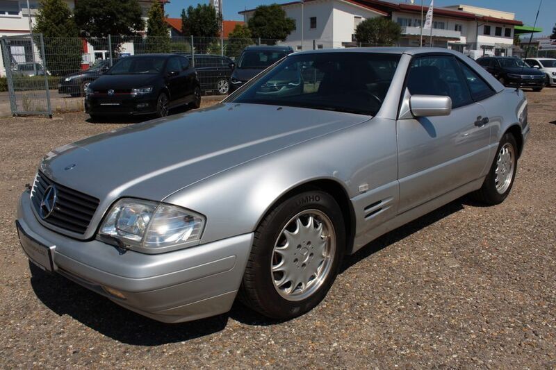 Silber Gebraucht 1998 Mercedes SL280 Cabrio | 26.995 € (Fairer Preis) - Bild 1/4