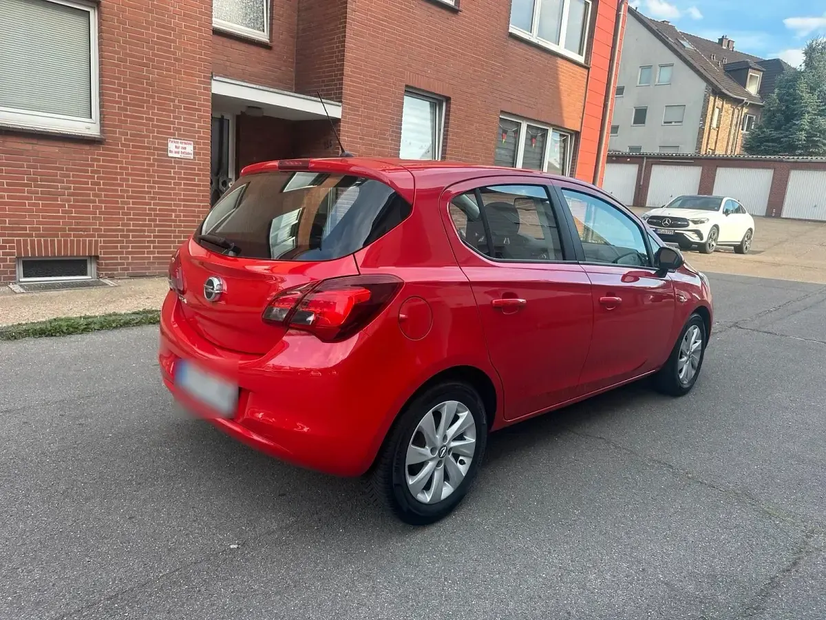 Gebraucht Opel Corsa 2017 Rot Kleinwagen