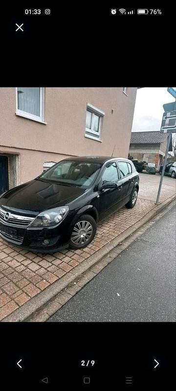 Gebraucht Opel Astra 116 PS (85 kW) 2008 Schwarz Kleinwagen