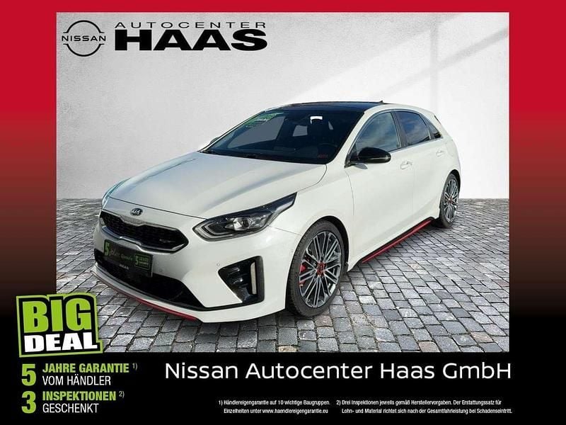 Gebraucht Kia Ceed GT GT 204 PS (150 kW) 2019 (hw2) deluxeweiss met. Limousine