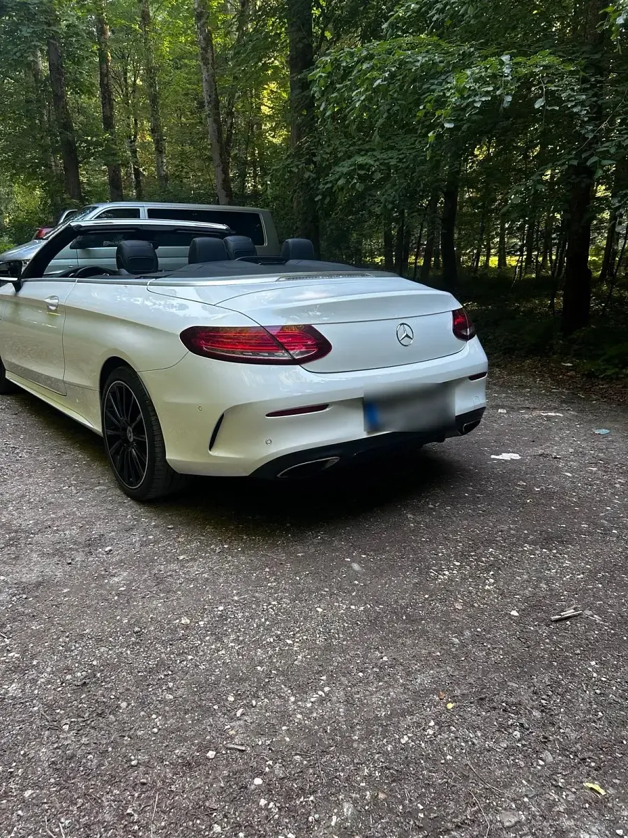 Gebraucht Mercedes C400 Edition 333 PS (244 kW) 2017 Weiß Cabrio