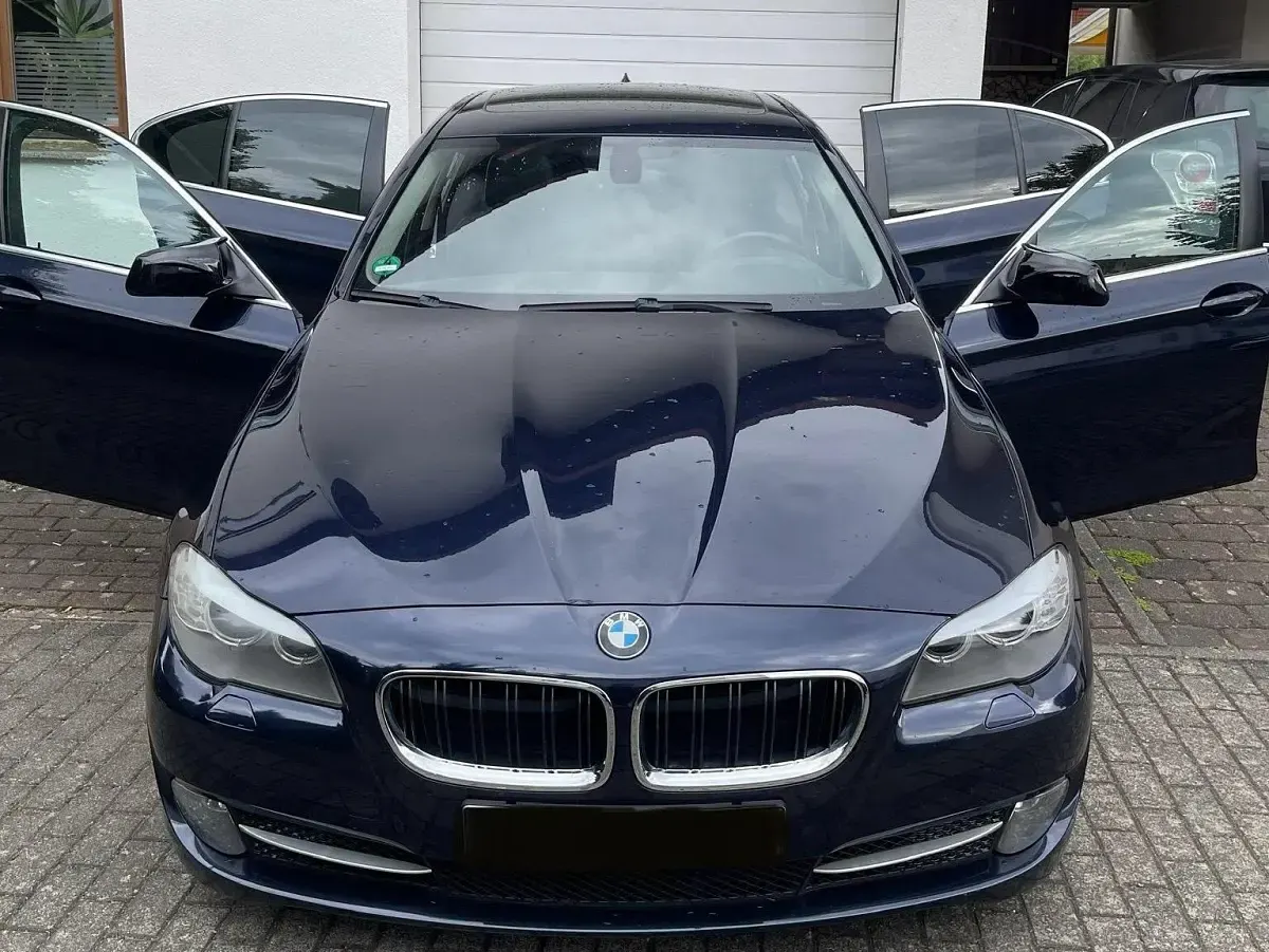Brugt BMW 523 204 HK (150 kW) 2011 Blå Sedan