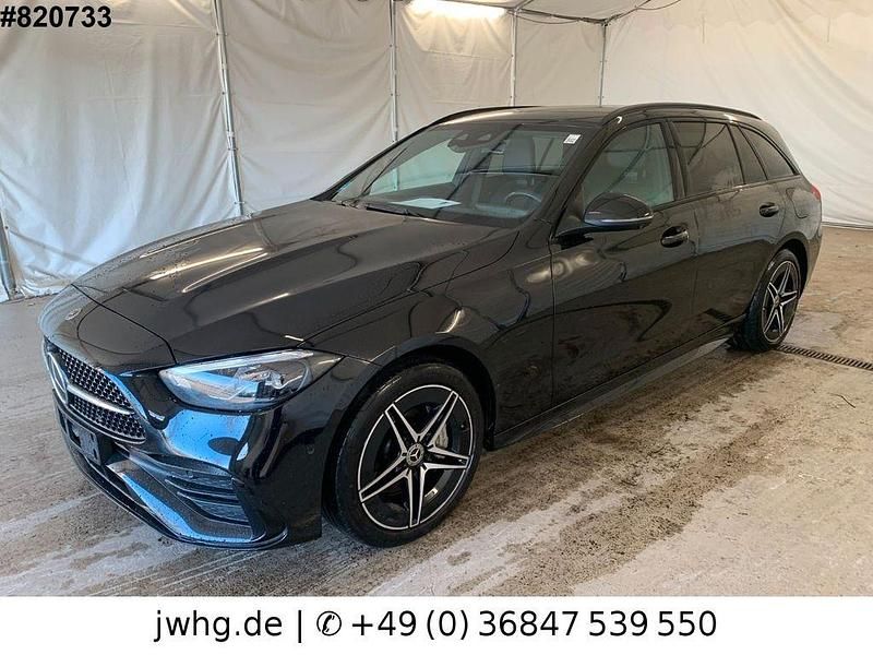 Schwarz Gebraucht 2022 Mercedes C300e AMG Limousine | 30.950 € (Fairer Preis) - Bild 1/4