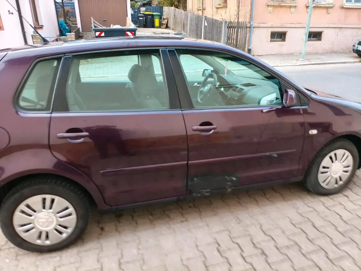 Gebraucht VW Polo 64 PS (47 kW) 2003 Rot Kleinwagen