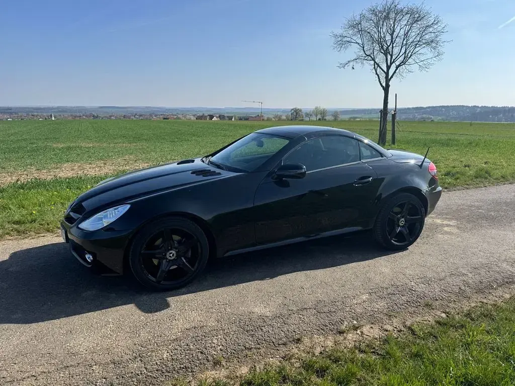 Gebraucht Mercedes SLK200 184 PS (135 kW) 2008 Schwarz Cabrio