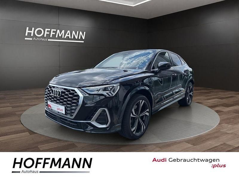 Schwarz Gebraucht 2024 Audi Q3 Sportback S-Line SUV | 51.550 € (Teuer) - Bild 1/4
