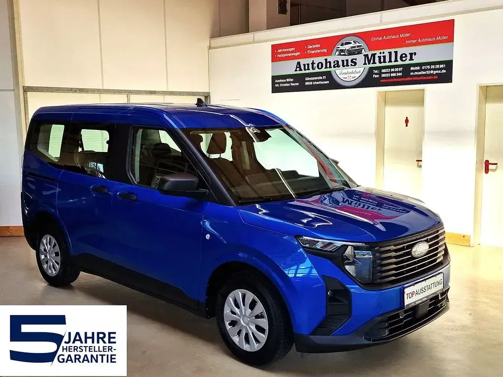 Gebraucht Ford Tourneo Courier Trend 125 PS (91 kW) 2024 Blau Van / Kleinbus
