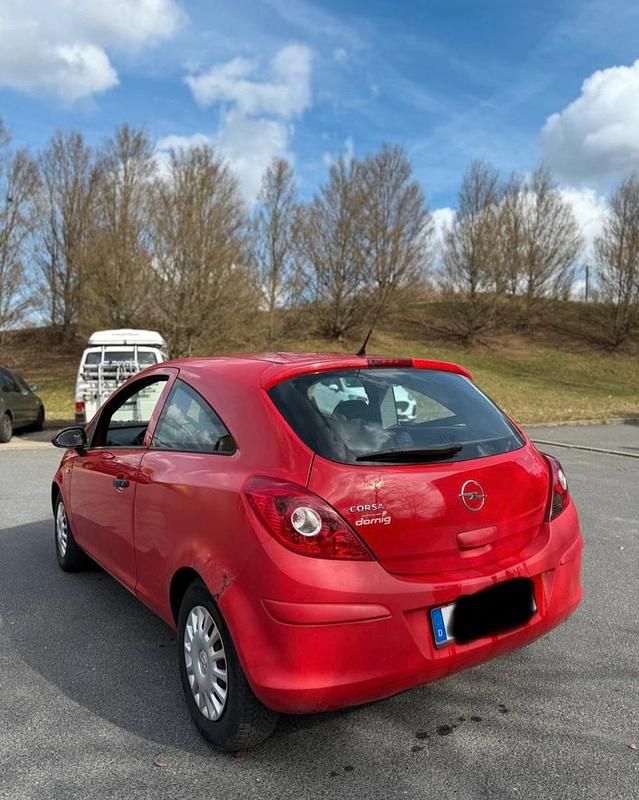Gebraucht Opel Corsa 80 PS (58 kW) 2009 Rot Kleinwagen