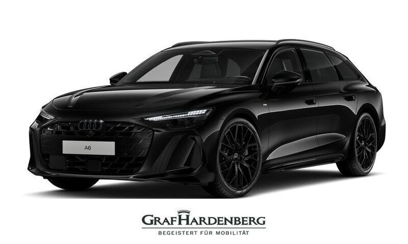 Mythosschwarz metallic Neu 2025 Audi A6 Sport Kombi | 75.990 € (Fairer Preis) - Bild 1/4