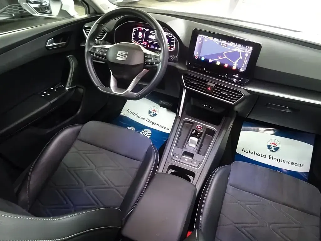 Gebraucht Seat Leon ST Beats 150 PS (110 kW) 2022 Weiß Kombi