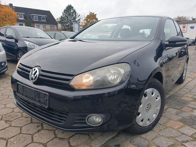 Schwarz Gebraucht 2009 VW Golf VI Trendline Limousine | 2.290 € (Fairer Preis) - Bild 1/4
