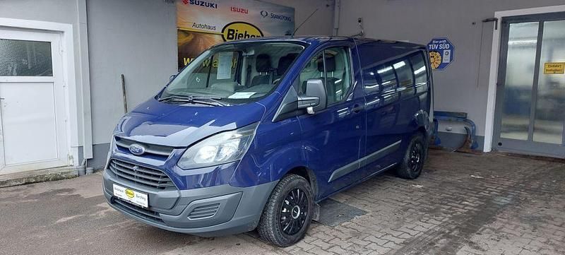 Second-hand Ford Transit Custom 101 CP (74 kW) 2015 Albastru Pickup