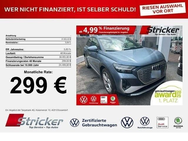 Gebraucht 2023 Audi Q4 e-tron S-Line SUV | 31.909 € (Superpreis) - Bild 1/3