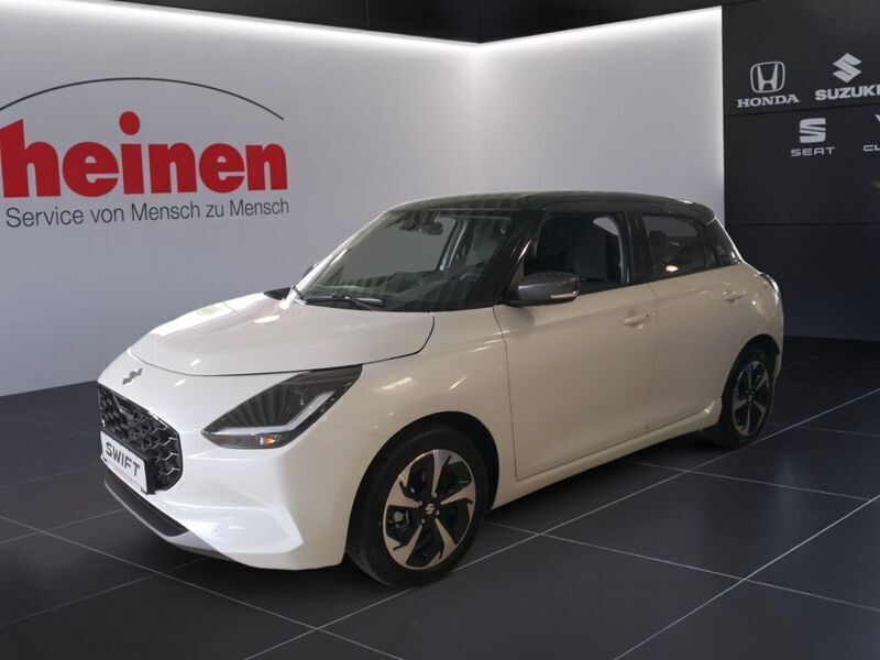 Weiss Gebraucht 2025 Suzuki Swift Comfort+ Limousine | 18.980 € - Bild 1/4