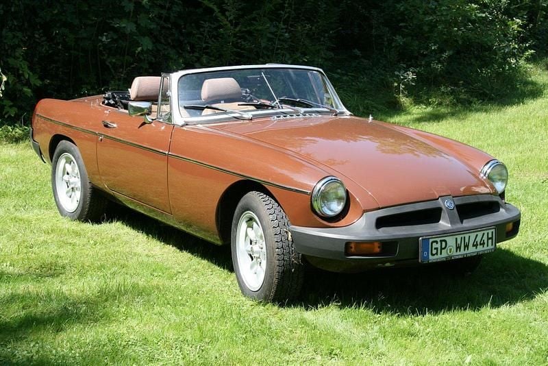 Gebraucht MG B 95 PS (69 kW) 1981 Braun Cabrio
