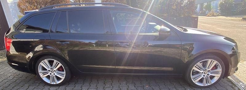 Gebraucht Skoda Octavia RS 184 PS (135 kW) 2014 Schwarz Kleinwagen