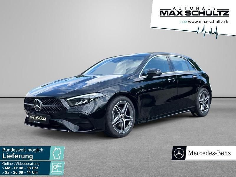 Schwarz Gebraucht 2024 Mercedes A200 AMG Limousine | 31.680 € (Fairer Preis) - Bild 1/4