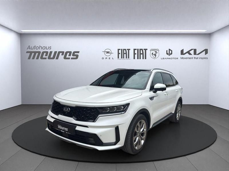 Swp) snow white pearl (weiss Gebraucht 2020 Kia Sorento Platinum SUV | 35.988 € (Fairer Preis) - Bild 1/4