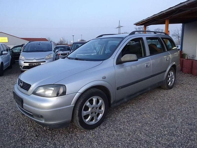 Silber Gebraucht 2003 Opel Astra Njoy Kombi | 750 € (Fairer Preis) - Bild 1/4