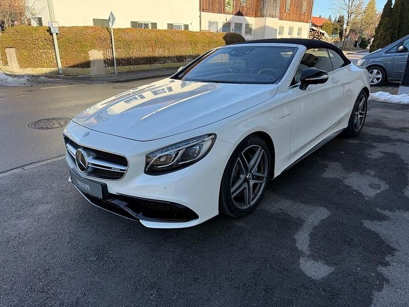 Gebraucht Mercedes S63 AMG AMG 585 PS (430 kW) 2017 Weiß Cabrio