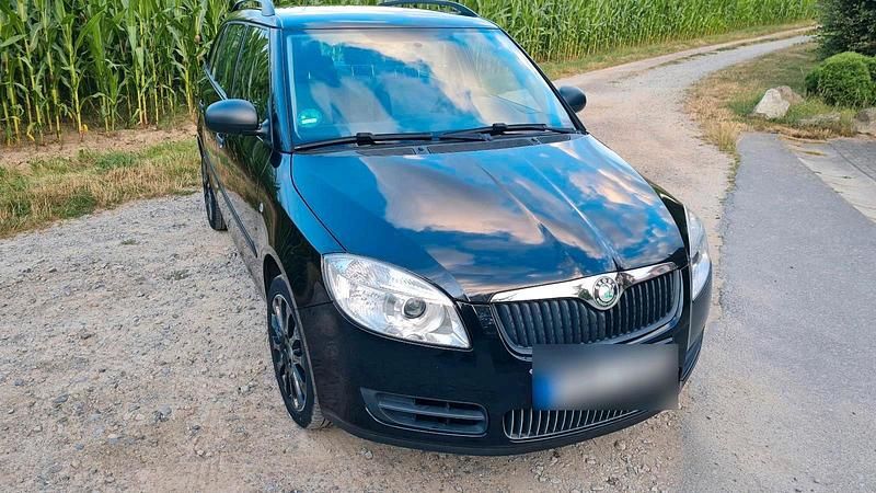 Gebraucht Skoda Fabia 86 PS (63 kW) 2008 Schwarz Kombi