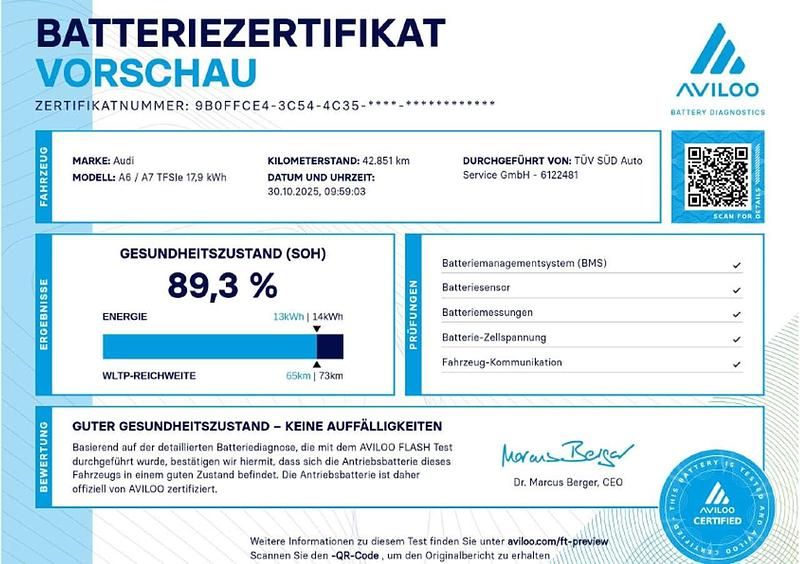Gebraucht Audi A6 Sport 367 PS (269 kW) 2022 Daytonagrau perleffekt Kombi