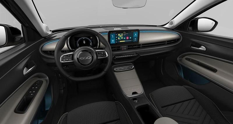 Neu Fiat 600 La Prima 110 PS (80 kW) 2026 Schwarz SUV