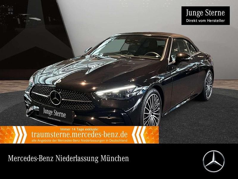 Obsidianschwarz Gebraucht 2025 Mercedes CLE200 AMG Cabrio | 56.790 € (Fairer Preis) - Bild 1/3