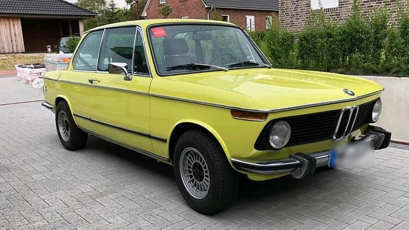 Gelb Gebraucht 1973 BMW 2002 Limousine | 28.002 € - Bild 1/4