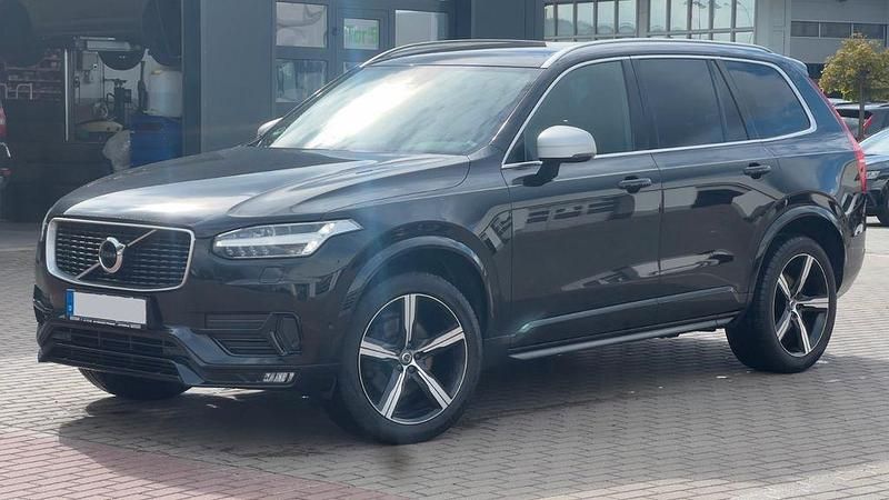 Onyx black metallic Gebraucht 2017 Volvo XC90 R-Design SUV | 29.900 € (Guter Preis) - Bild 1/4