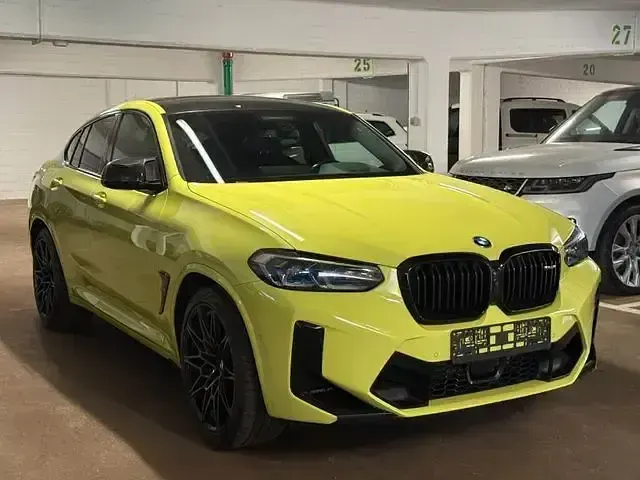 Gebraucht BMW X4 M Competition Edition 510 PS (375 kW) 2021 Gelb SUV