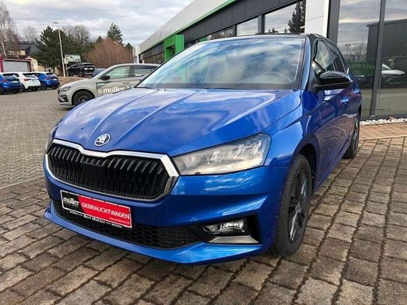 Gebraucht Skoda Fabia Style 95 PS (69 kW) 2022 Blau (raceblaumetallic) Kleinwagen