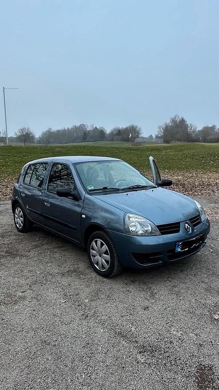 Gebraucht Renault Clio II 63 PS (46 kW) 2008 Blau Kleinwagen