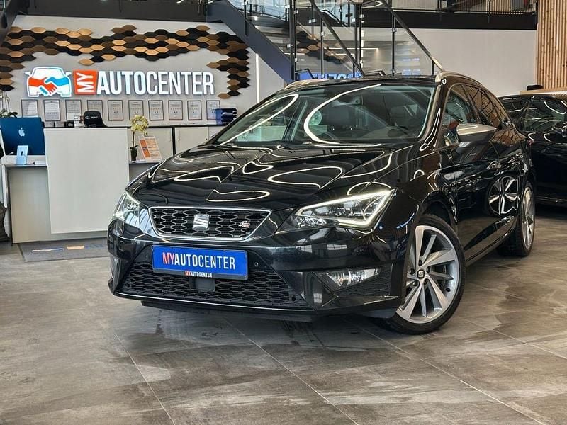 Schwarz Gebraucht 2014 Seat Leon ST FR Kombi | 10.990 € (Fairer Preis) - Bild 1/4