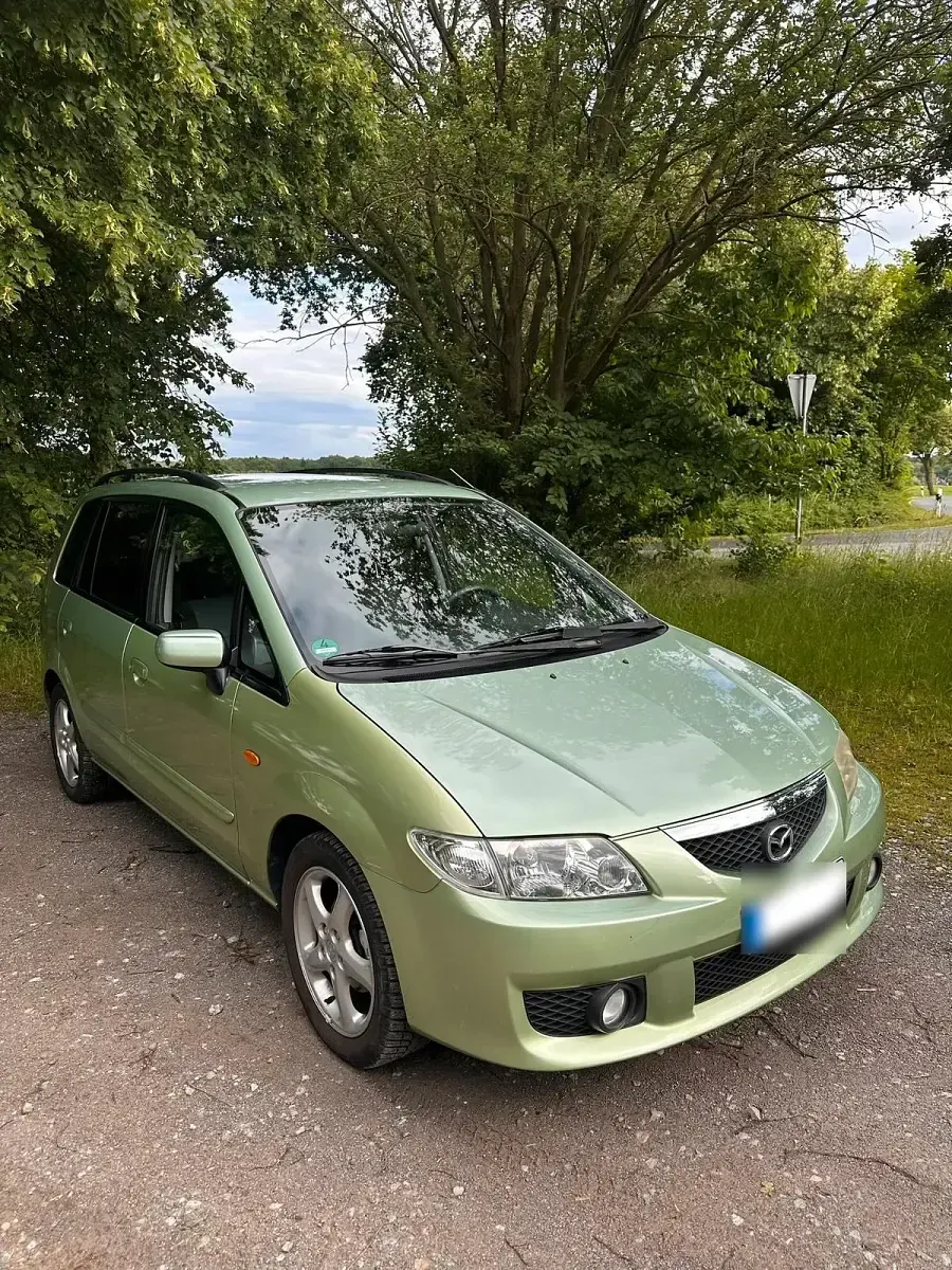 Gebraucht Mazda Premacy 101 PS (74 kW) 2003 Grün Van / Kleinbus