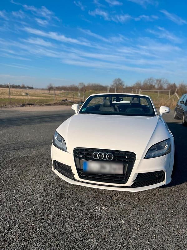 Gebraucht Audi TT Roadster 211 PS (155 kW) 2010 Weiß Cabrio