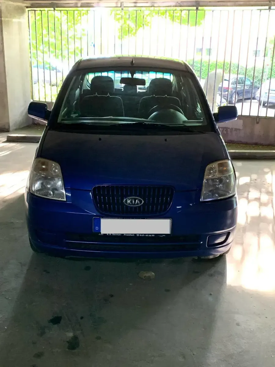 Gebraucht Kia Picanto LX 65 PS (47 kW) 2006 Blau Kleinwagen