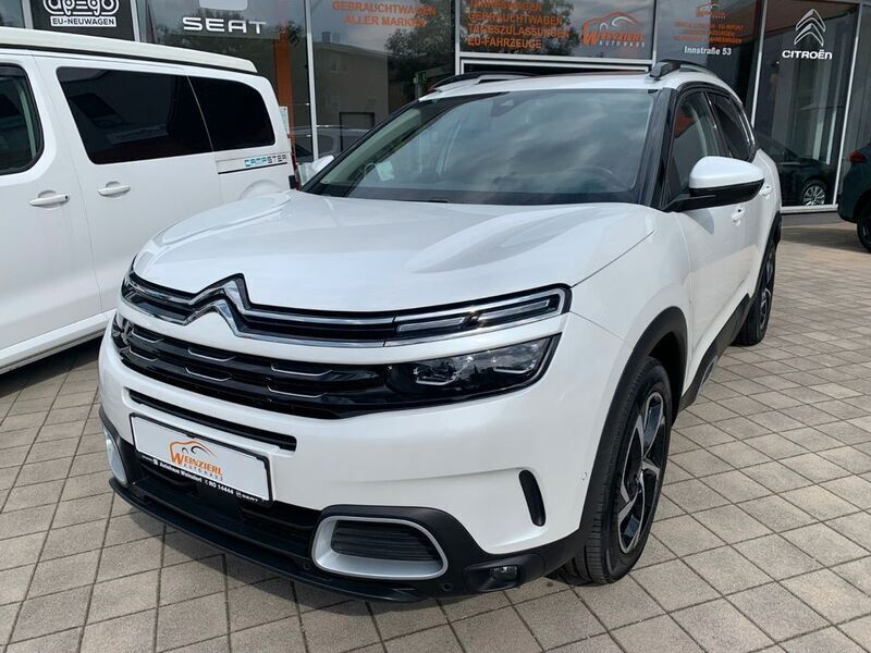 Weiß perlmutt Gebraucht 2020 Citroën C5 Aircross PureTech SUV | 21.900 € (Fairer Preis) - Bild 1/4