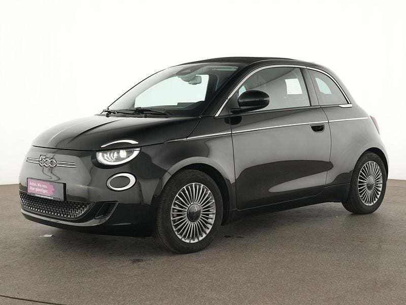 Schwarz Gebraucht 2023 Fiat 500e Cabrio | 18.225 € (Superpreis) - Bild 1/4