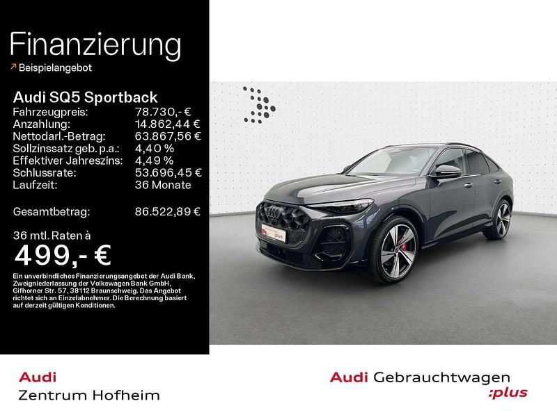 Tamboragrau metallic Gebraucht 2025 Audi SQ5 Edition .1 SUV | 78.730 € (Superpreis) - Bild 1/4