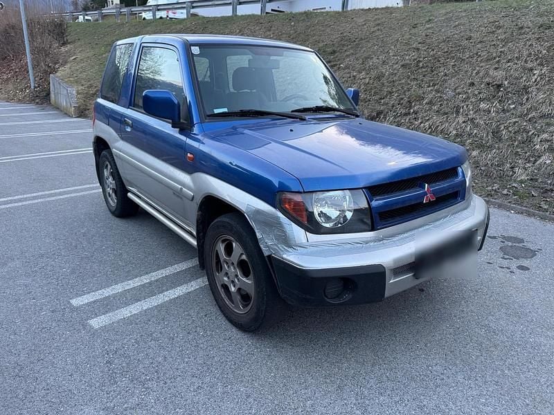 Gebraucht Mitsubishi Pajero 120 PS (88 kW) 2000 Blau SUV